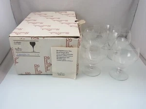 Rosenthal Studio Line Lotus Form 24000/6x Relief Cognac Glass Wine R. Latham - Picture 1 of 9