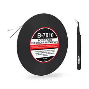 MMOBIEL 3mm Doppelseitiges Klebeband Tape 50 Meter für Reparaturen Handy Tablet - Bild 1 von 5