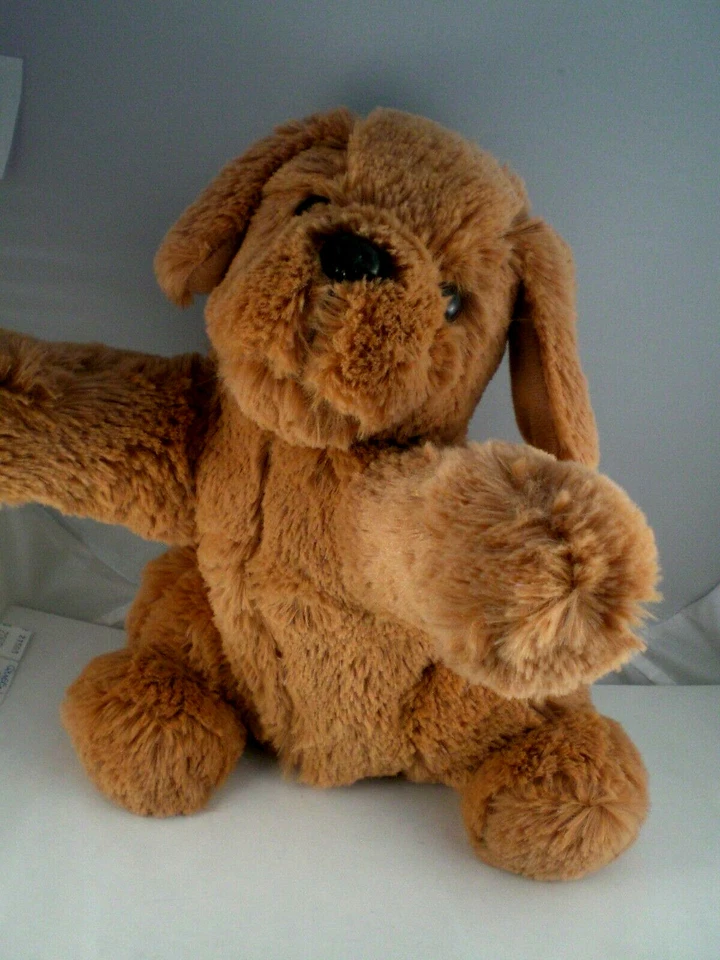 Barbie cachorro perro peluche 13 pulgadas hablando 2011 por Mattel beige Foto 1 de 1