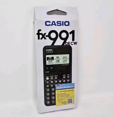 Casio FX-991DE CW ClassWiz technisch wissenschaftlicher Rechner - Bild 1 von 2