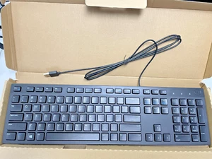 Dell KB216 Wired Multimedia Keyboard – CN-06WMN0 – USB, Black, OEM Genuine New - Picture 1 of 5