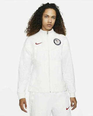 Nike Team USA Windrunner Men’s Multi Size Medal Stand Jacket Olympic CK4552-100  - Image 1 of 4