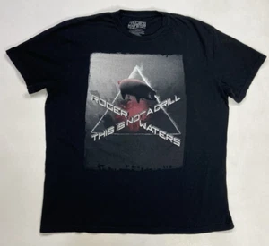 Roger Waters This Is Not A Drill 2022 Graphic T-shirt Men Large Black Music - Picture 1 of 8