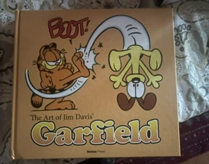 The Art of Jim Davis' Garfield Hardcover Heritage Auctions Signed Gift Edition - Foto 1 di 2