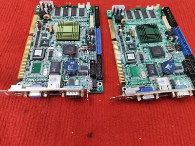 IEI IOWA-GX-466-128MB-R11 SER CPU Board- AGXD466EEXD0BD .SHIP FAST VIA FEDEX - Image 1 of 4