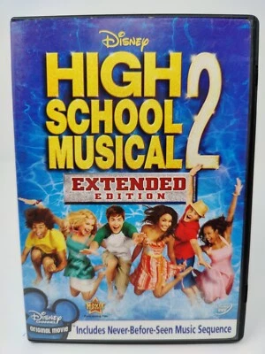 High School Musical 2 DVD 2007 Vanessa Hudgens Zac Efron Disney Musical/Dance - Image 1 of 3