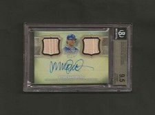 2017 Topps Dynasty Dual Ryne Sandberg Auto Bat #2/5 BGS 9.5 10 Autograph RARE