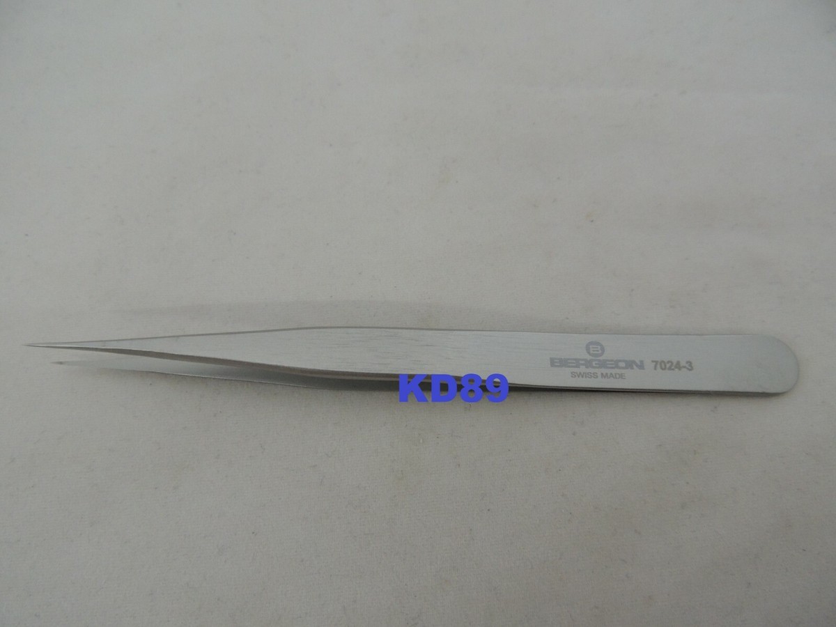 BERGEON, Pinzette Ergonomiche Per Orologiaio In Acciaio - Foto 5