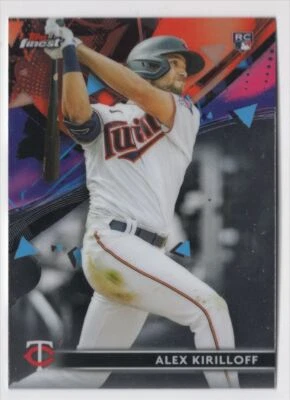 2021 TOPPS FINEST ROOKIE Alex Kirilloff Rookie R43 - Image 1 of 2
