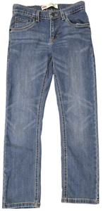 Girls Levi's Size 7 Reg Jeans Performance 511 Slim 10 Reg W25" x L26" W63.5CM - Picture 1 of 3