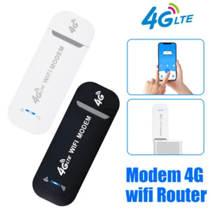 150Mbps 4G LTE Wireless WIFI USB Dongle Mobile Broadband Modem Sim Card Unlocked - Picture 1 of 14