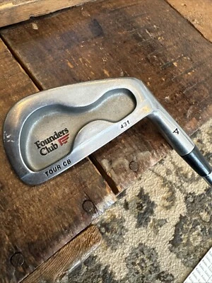 Founders Club Tour CB 431 Single 3 Iron Rifle 5.5 Stiff Steel Shaft RH 39” - Image 1 of 4