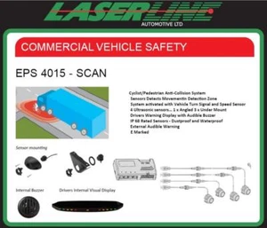 Laserline EPS4015-Scan LKW LKW Linksabbieger und Radfahrer Seitenscan Sensor erkennen - Bild 1 von 1