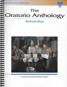 The Oratorio Anthology: The Vocal Library Baritone/Bass - NEW! FREE SHIPPING! - Picture 1 of 1