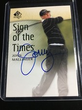 2013 SP Authentic Sign of the Times JOHN MALLINGER Autograph Auto