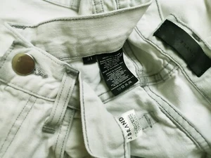 *HOT AUTHENTIC Men's USA J BRAND @ Slim SKINNY ZIPPER WHITE Denim Jeans 31 x 34 - Picture 1 of 13
