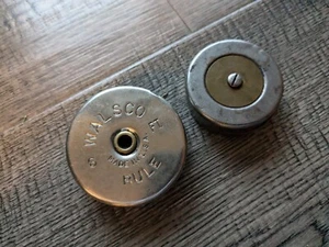 Lot of 2 Vintage 6 FT Metal Rules Made In USA: WALSCO & Unmarked - Picture 1 of 10