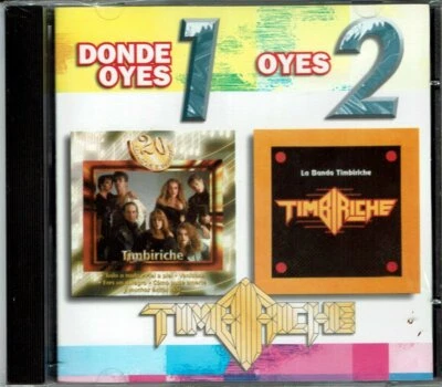 Timbiriche Donde Oyes 1 Oyes 2  (Made in Mexico) BRAND  NEW SEALED CD - Image 1 of 2