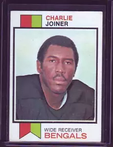 Charlie Joiner 1973 Topps Football Card # 467 Cincinnati Bengals WR HOFer EX ! - Picture 1 of 2