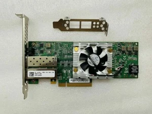 Dell JHD51 QLOGIC QLE8262-CU-DE 10Gbps SFP+ 2-Port PCI-E 2.0x8 SFF CNA Adapter - Picture 1 of 4