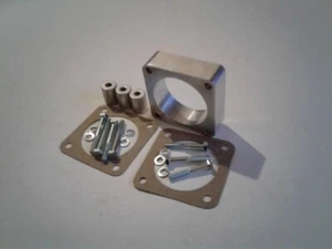 JEEP 62MM WRANGLER TJ THROTTLE BODY SPACER 2.5L 4.0L 1987-2004 YJ XJ WJ - Picture 1 of 5