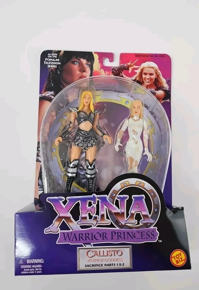 ToyBiz 1999 Xena Warrior Princess Callisto & Hope Sacrifice Parts 1&2 Figure R27