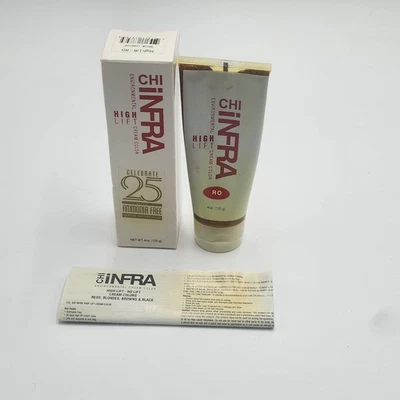 CHI Infra Ambiental High Lift Crema Color RO 4 oz 25 años Sin amoníaco Nuevo Foto 1 de 4