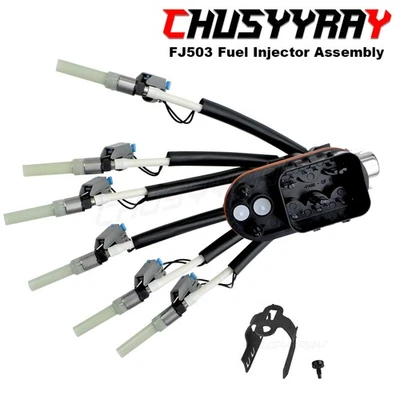 Inyectores de combustible Spider de 6 cilindros para GMC Savana 1500 1996-2013-V6 4,3 L Foto 1 de 4