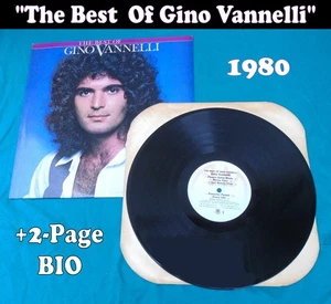"The Best Of Gino Vannelli"  LP  1980  +Bio  -  10 Songs  -  Good Condition - Picture 1 of 8