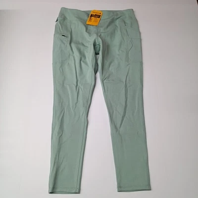 Leggings para mujer Carhartt Force Fitted ligeros utilitarios talla L verde menta Foto 1 de 4