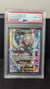 PSA 8 2016 Pokemon XY Magearna EX Steam Siege Graded #110 - Picture 1 of 2