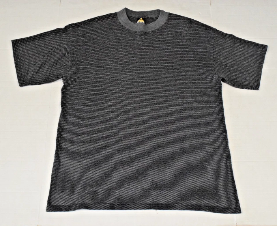 Camiseta De Colección HL Miller Dorada Talla XL 90s Gris Textura Tejido Panal Hecha en EE. UU. Foto 1 de 4