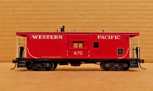 OVERLAND MODELS INC WESTERN PACIFIC BAY WINDOW CABOOSE HO SCALE BRASS (PROJECT) - Picture 1 of 9