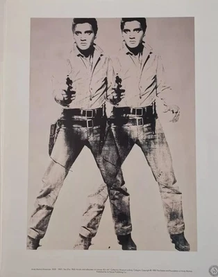 Elvis, Andy Warhol, Print Lithographie - Bild 1 von 3