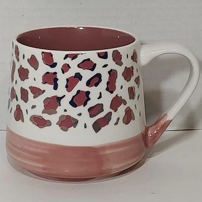 Sheffield Home 16oz Leopard Print Rose Mug - Image 1 of 4