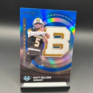 2025 Bowman Chrome U #LU-19 Matt Zollers Lettered Up Blue /150 Missouri Tigers - Picture 1 of 2