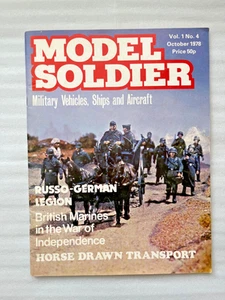 Model Soldier Mag Okt 1978, Zulu War & Custer Figur Artikel, sehr guter Zustand - Bild 1 von 5