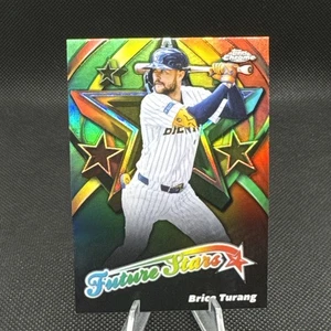 Brice Turang 2025 Topps Chrome Future Stars #FS-17 Milwaukee Brewers - Imagen 1 de 2