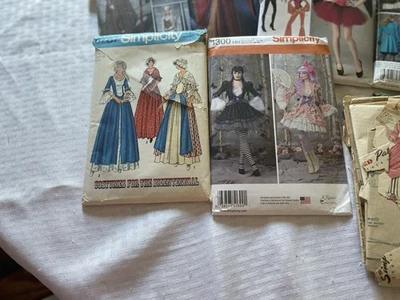 Women's Halloween Costumes retro sewing patterns U-Pick - Image 1 of 4
