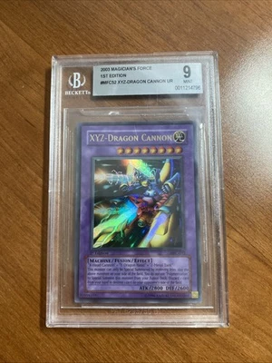 2003 Yu-Gi-Oh! XYZ-Dragon Cannon 1st Edition BGS 9 Graded Card Psa 9 - Image 1 of 2