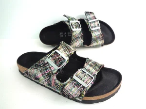 BIRKENSTOCK  Wool EUR 39 US 8 Arizona Slide Sandals Shoes - Picture 1 of 8
