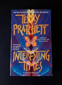 Terry Pratchett - Interesting Times - HarperPrism Second Printing - Imagen 1 de 8