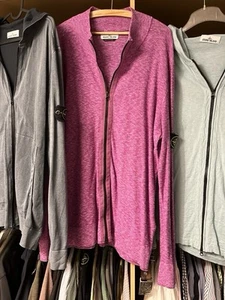 Stone Island Sweat-Jacke 3xl / xxxl top Zustand & Original fuchsia - Bild 1 von 2