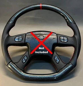 Chevrolet Silverado LBZ LB7 GMC SIERRA H2 Trailblazer SS Custom Steering Wheel - Picture 1 of 14