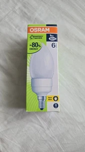 Osram 9w 40w Energy Saving Bulb - E14 - Multibuy - Picture 1 of 5