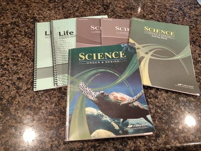 Abeka Grade 7 Life Science Order & Design Book Lot Homeschool Student Textbook  - Image 1 of 4