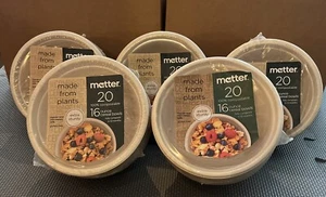 Cuencos de cereales Matter 100 % compostables de 16 onzas - congelador y microondas extra resistentes - Imagen 1 de 4