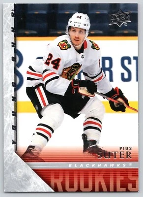 PIUS SUTER RC YOUNG GUNS 2020-21 UPPER DECK '05-06 TRIBUTE NO T-94      35281 - Image 1 of 2