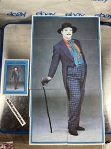 1989 Vintage Topps Series 2 Batman DC Comics #42 + Complete Picture D The Joker