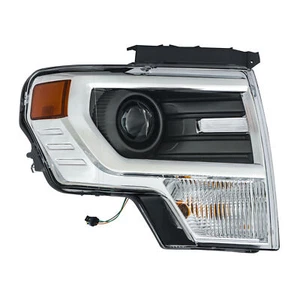 For 2013-2014 Ford F150 HID Chrome Projector Headlight Assy Passenger Right Side - Picture 1 of 10